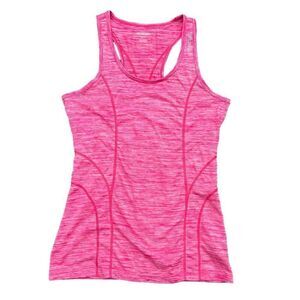 REEBOK Women’s Pink Razor Back Athletic Tank Top Size S